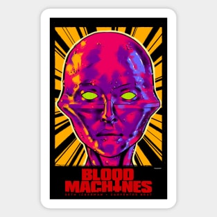 Blood Machines Movie Art Variant 3 of 4 Tracy Machine Form Sticker